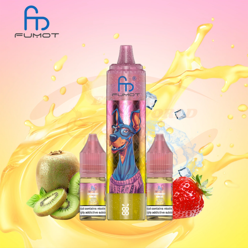 Fumot Dobermann 32k Strawberry Kiwi Ice