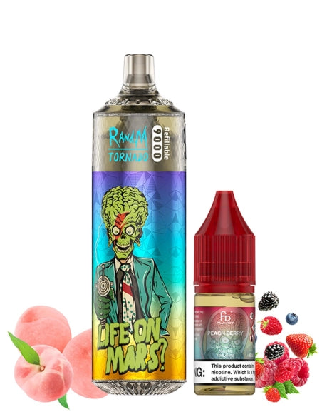 RandM Tornado 9k Peach Berry